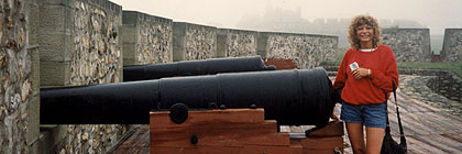 Visiting the Fortress of St. Louisbourg Nova Scotia Canada