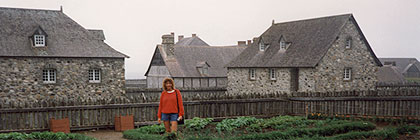 Fortress of St. Louisbourg NS Canada