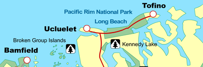 Long Beach Vancouver Island BC Canada