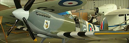 Spitfire replic, British Columbia Aviation Museum Sidney BC