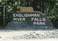 Englishman River Falls Provincial Park BC Canada