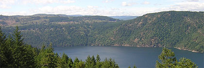 Malahat Drive from Gowlland Tod Park